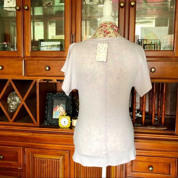 NWT Free People Flutter Sleeve Top large - Picture 4 of 7